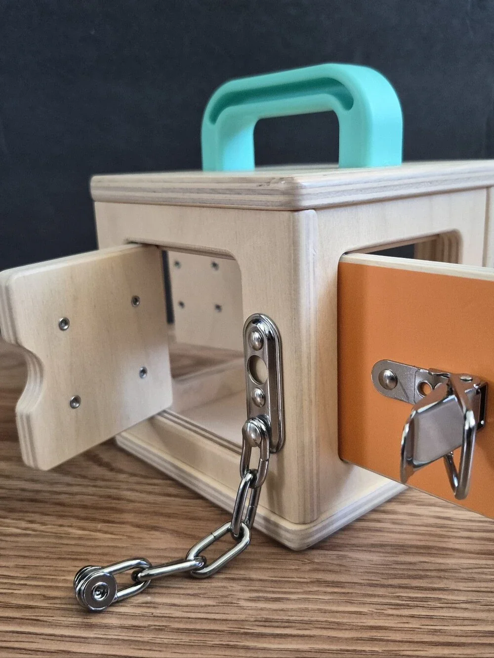 Lovevery Wooden Lock Box Toy